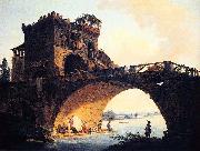 Hubert Robert Dimensions and material of painting Germany oil painting artist